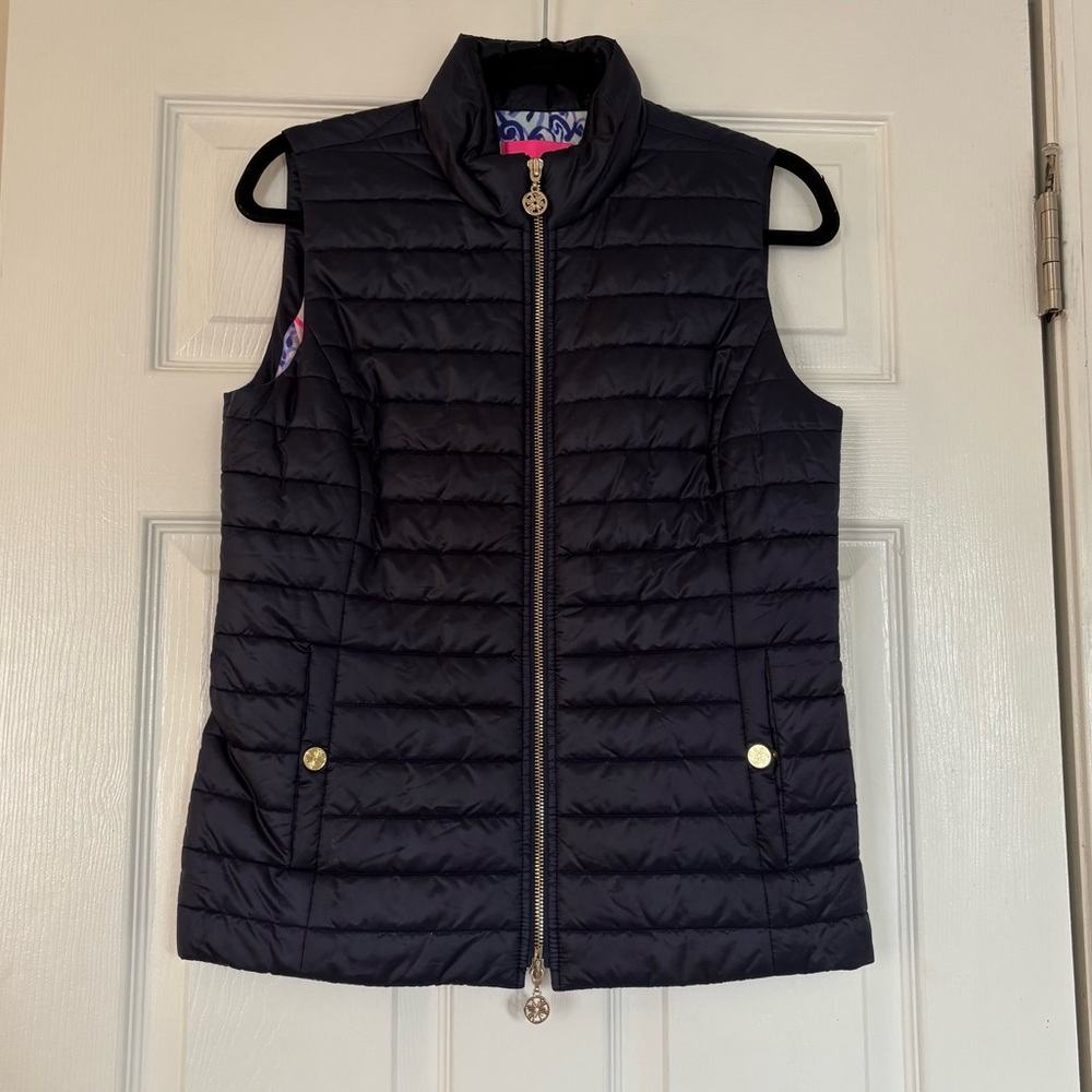 Navy Blue Lilly Pulitzer Vest